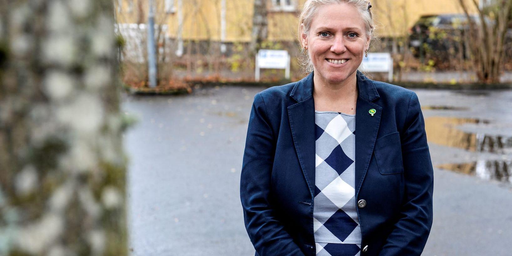 Anna Hansson, gruppledare för Miljöpartiet i Alingsås kommunfullmäktige.